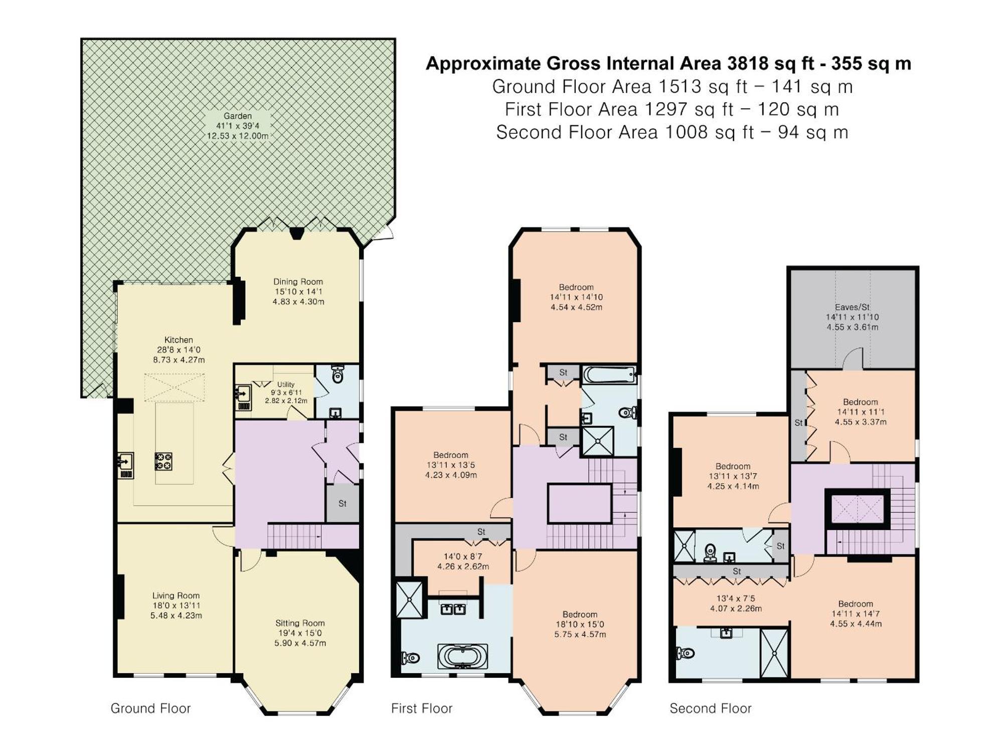 The Vicarage By Hostara Homes, A Luxury 4 Bedroom Designer In Highgate, Perfect For Families And Groups * Londra